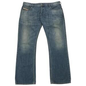 Diesel Jeans Zatiny 38x32 Regular Bootcut Button Fly Denim Division Grunge 0806S